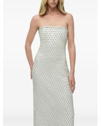 Jonathan Simkhai - Vanessa Crystal-Embellished Maxi Dress - Lyst