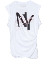 3.1 Phillip Lim - Ny Lover Jersey Tank Top - Lyst