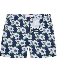 Orlebar Brown - Short De Bain Bulldog À Fleurs - Lyst