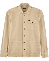 Fay - Oversized-Pocket Shirt - Lyst