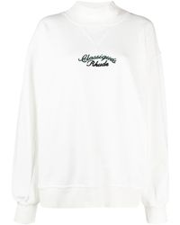 Rhude - Sweatshirt mit Logo-Stickerei - Lyst