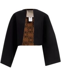 Elie Saab - Reversible Monogram-Pattern Jacket - Lyst