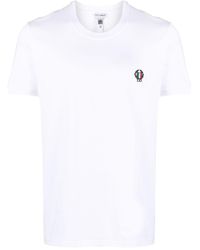 Dolce & Gabbana - T-shirt Met Geborduurd Logo - Lyst