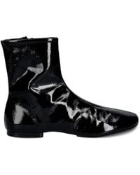 Souliers Martinez - Bottines Molli À Fini Verni - Lyst
