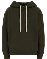 Jil Sander - Relaxed-Fit Dropped-Shoulder Hoodie - Lyst
