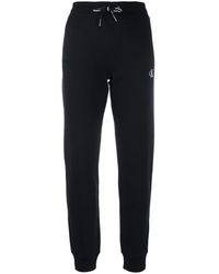 Calvin Klein Jogginghose mit Logo-Stickerei - Schwarz