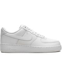 Nike - "air Force 1 Low ""white/silver"" Sneakers" - Lyst
