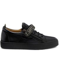 Giuseppe Zanotti - Coby Leather Sneakers - Lyst