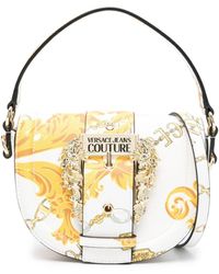 Versace - Chain Couture Faux-leather Crossbody Bag - Lyst