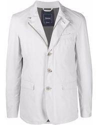 Herno - Single-Breasted Jacket - Lyst