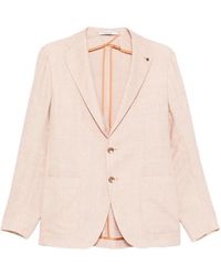 Tagliatore - Single-Breasted Blazer - Lyst