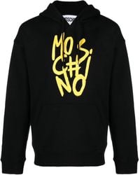 Moschino - Sudadera Con Capucha Y Logo - Lyst