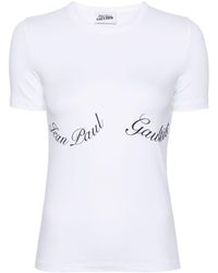 Jean Paul Gaultier - Logo Cotton T-Shirt - Lyst