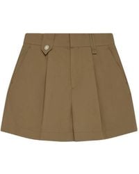 Simone Rocha - Verzierte Shorts Mit Falten - Lyst
