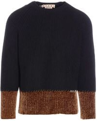 Marni - Ribbed Wool Sweater - Lyst
