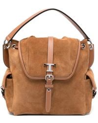 Tod's - Tim Zaino T Timeless Leather Backpack - Lyst