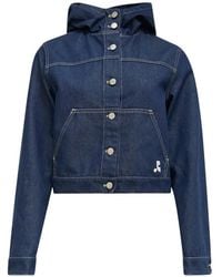 Rest&Recreation - Denim Jack Met Capuchon - Lyst