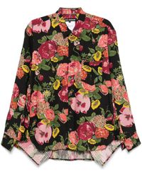 Junya Watanabe - Floral-Print Shirt - Lyst