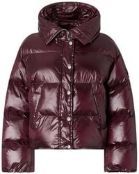 Pinko - Padded Canvas Down Jacket - Lyst