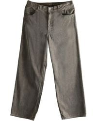 AURALEE - Wide-Leg Corduroy Trousers - Lyst