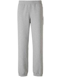 Burberry - Check-Pattern Track Pants - Lyst