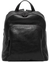 Orciani - Work Lagoon Grained Leather Backpack - Lyst