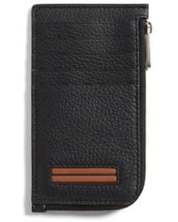 ZEGNA - Baskets En Cuir À Détails Rayés - Lyst