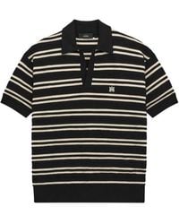 Amiri - Ma Striped Knit T-Shirt - Lyst