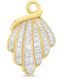 Sara Weinstock - 18K Papua Sea-Shell Diamond Charm - Lyst