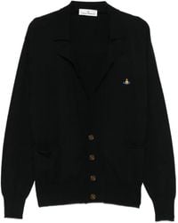Vivienne Westwood - Orb-Embellished Cardigan - Lyst