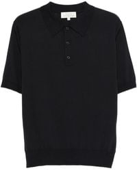Studio Nicholson - Polo Arieta Boutonné À Manches Courtes - Lyst