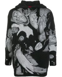 424 multicolor colorblocked oversized hoodie