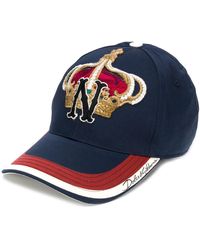 Dolce & Gabbana Gorra con logo - Azul
