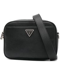 Guess - Meridian II Umhängetasche mit Logo-Schild - Lyst