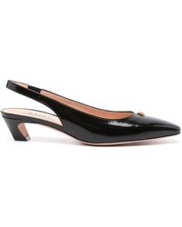 Bally - Sylt 45mm Slingback Leather Pumps - Lyst