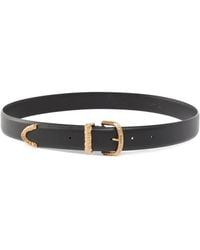 Pinko - Buckled Leather Belt - Lyst