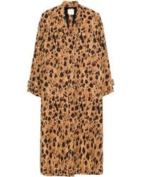 Forte Forte - Leopard-Print Jacquard Coat - Lyst