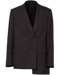 Officine Generale - Blazer Con Doble Botonadura - Lyst