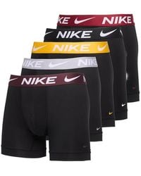 Nike - Logo-Waistband Boxer Briefs (Set Of Five) - Lyst