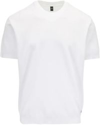 Wahts - Piqué-Weave Crew-Neck T-Shirt - Lyst