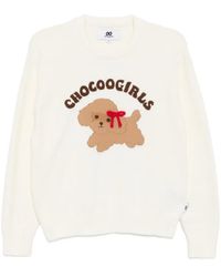 Chocoolate - Puupy-Print Jumper - Lyst