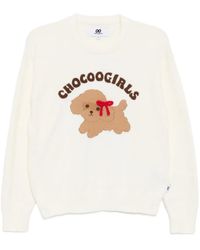 Chocoolate - Trui Met Print - Lyst