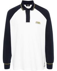 Fendi - Stripe-detail Polo Shirt - Lyst