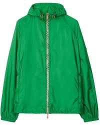 Burberry - Vintage Check-Trim Jacket - Lyst
