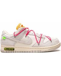 NIKE X OFF-WHITE - Nike Dunk Low "lot 17" Sneakers - Lyst