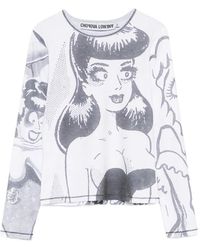 Chopova Lowena - Camiseta Newsprint con motivo gráfico - Lyst