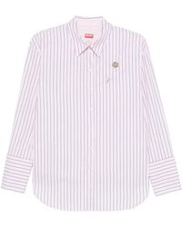 KENZO - Striped Shirt - Lyst
