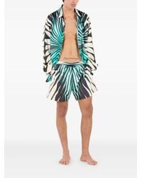 Roberto Cavalli - Printed Button-Up Shirt - Lyst