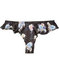 Fleur du Mal - Luxe Flutter フローラル ショーツ - Lyst