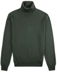 Fay - Roll-Neck Wool Sweater - Lyst